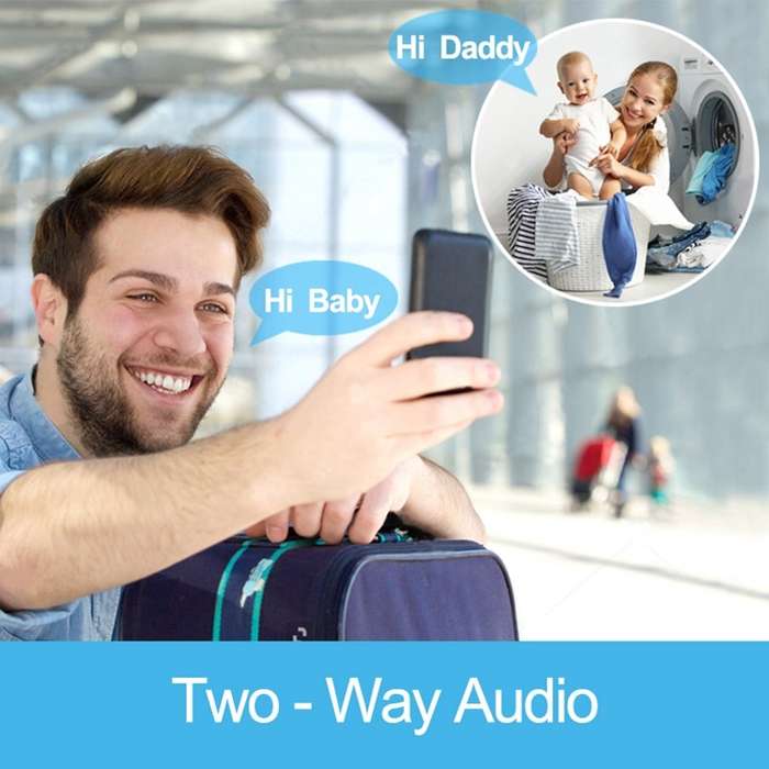 Anpwoo YT006 720P HD WiFi IP Camera, Support Motion Detection & Infrared Night Vision & SD Card(Max