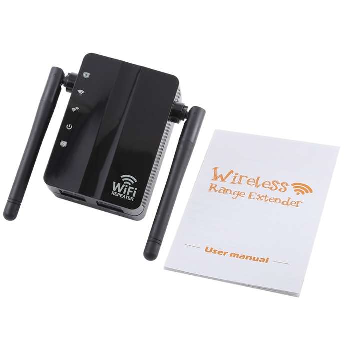 300Mbps Wireless-N Range Extender WiFi Repeater Signal Booster Network Router with 2 External Antenn