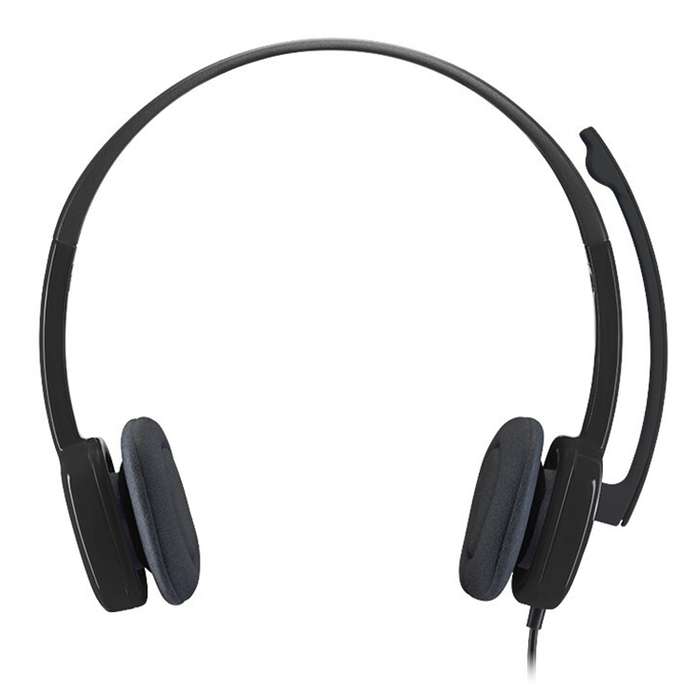 Logitech H151 Wired Headphone Single 3.5mm Earphone Gaming Headset Stereo with MIC
