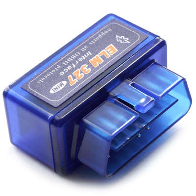 Super Mini ELM327 Bluetooth OBDII V2.1 Car Diagnostic Interface Tool, Support OBDII-ISO 9141-2, ISO