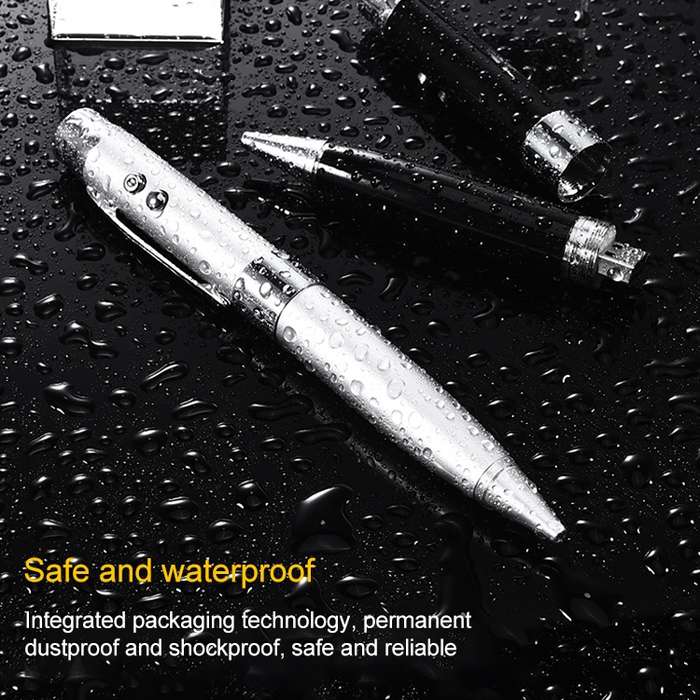 3 in 1 Laser Pen Style USB Flash Disk, Silver (2GB)