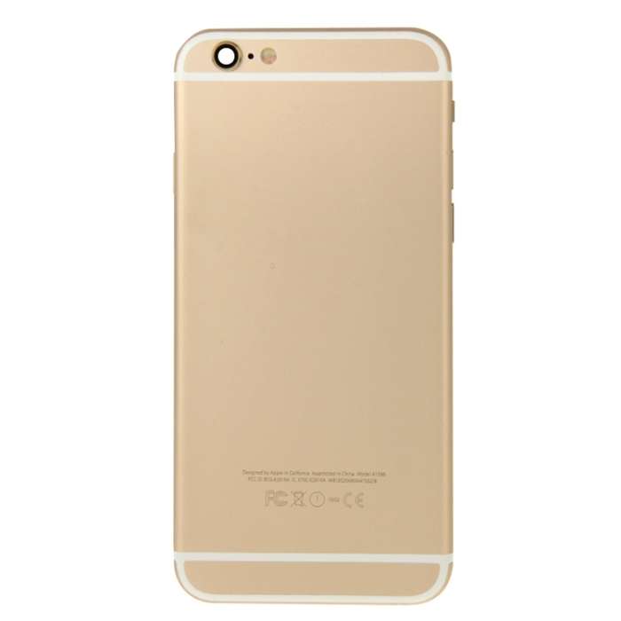 Full Housing Back Cover for iPhone 6 Plus(Gold)