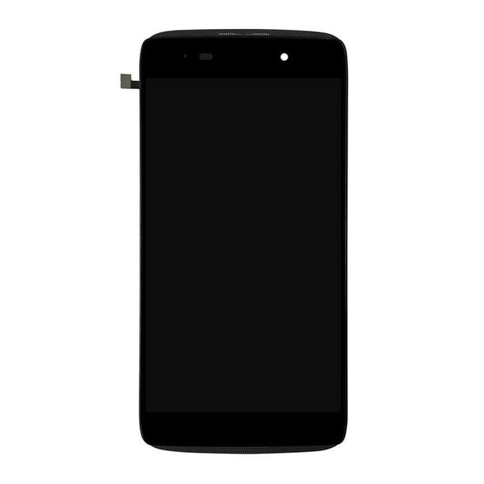 OEM LCD Screen for Alcatel One Touch Idol 3 4.7 LTE / 6039 Digitizer Full Assembly with Frame(Black)
