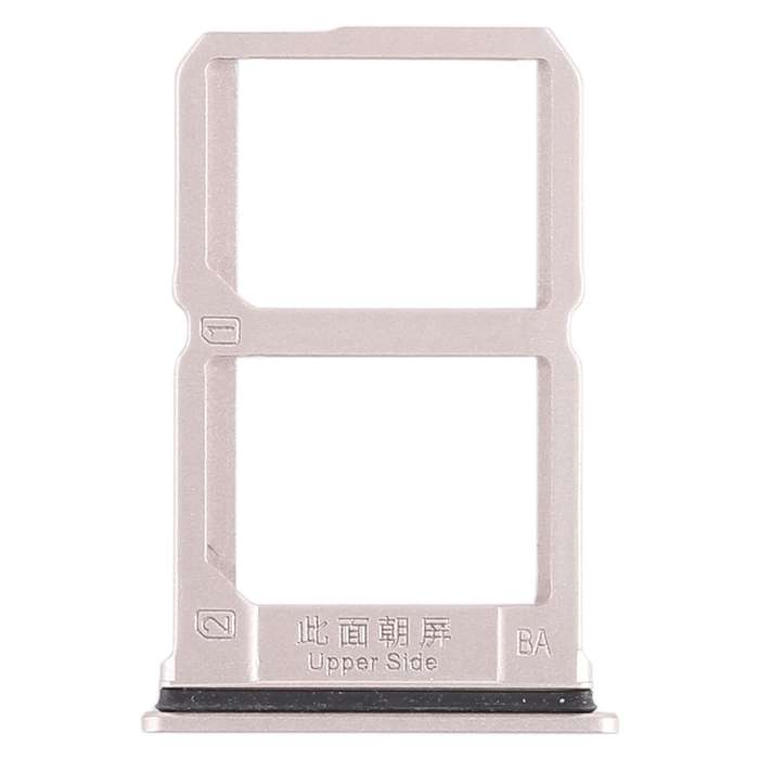 For Vivo X9s 2 x SIM Card Tray (Gold)