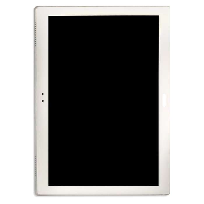 LCD Screen and Digitizer Full Assembly with Frame for Lenovo TAB4 Plus TB-X704 / TB-X704L(White)