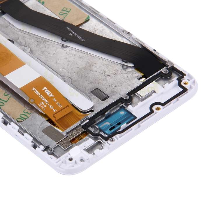 Original LCD Screen for HTC Desire 728 Digitizer Full Assembly with Frame (White)
