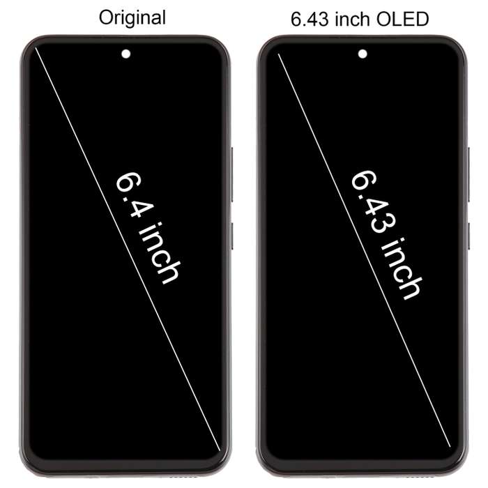 For Samsung Galaxy A54 5G SM-A546 6.43 inch OLED LCD Screen Digitizer Full Assembly with Frame