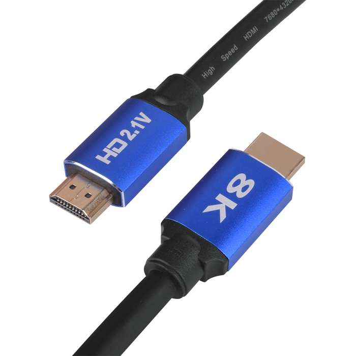 HD08 8K Ultra Clear HDMI 2.1 TV Computer Projection Set-top Box HDMI Cable, Cable Length:3m