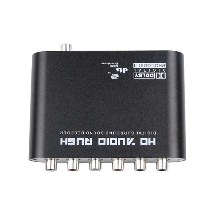 SPDIF Coaxial to RCA DTS AC3 Audio Decoder 5.1CH Optical Digital Amplifier Analog Converter & Amplif