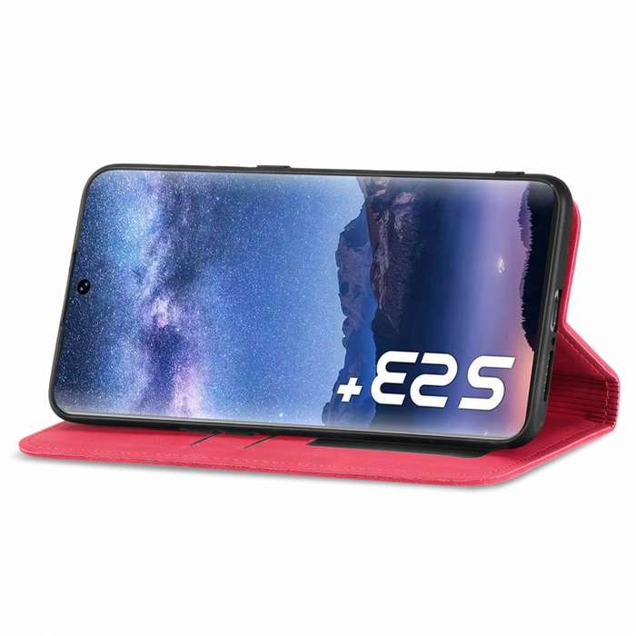 For Tecno Itel S23+ Retro Skin Feel Magnetic Flip Leather Phone Case(Red)
