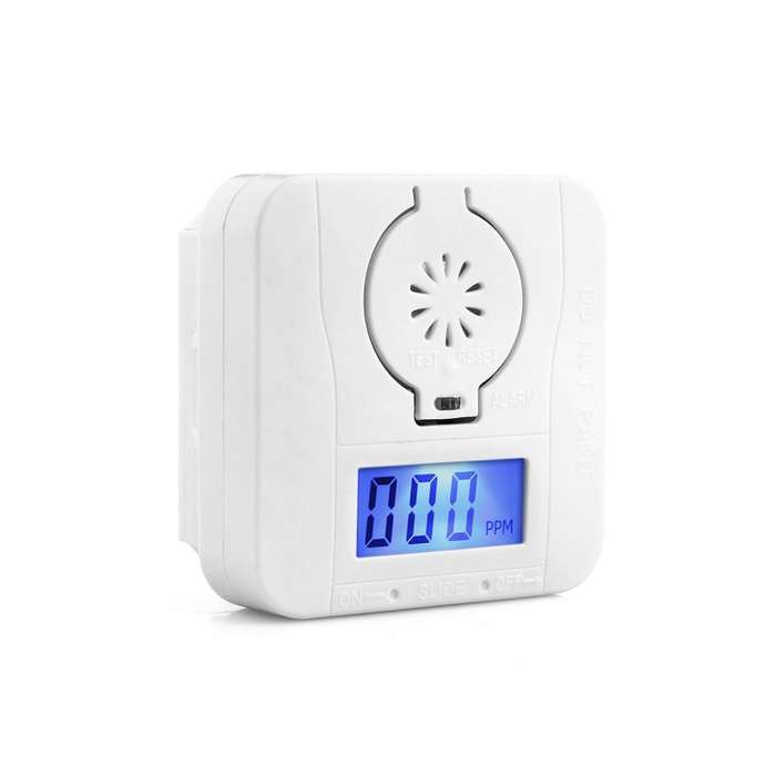 Mini CO Carbon Monoxide Smoke Detector Alarm Poisoning Gas Warning Sensor Security Poisoning Alarm w