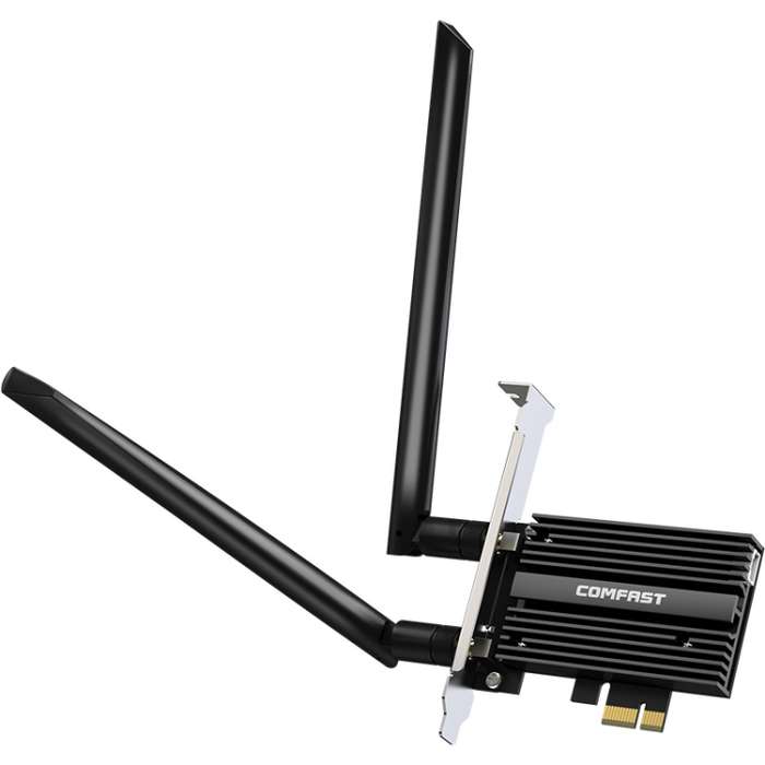 COMFAST Gaming Game 3000Mbps Gigabit Dual-Frequency Wireless Desktop Computer PCIE Wireless Network