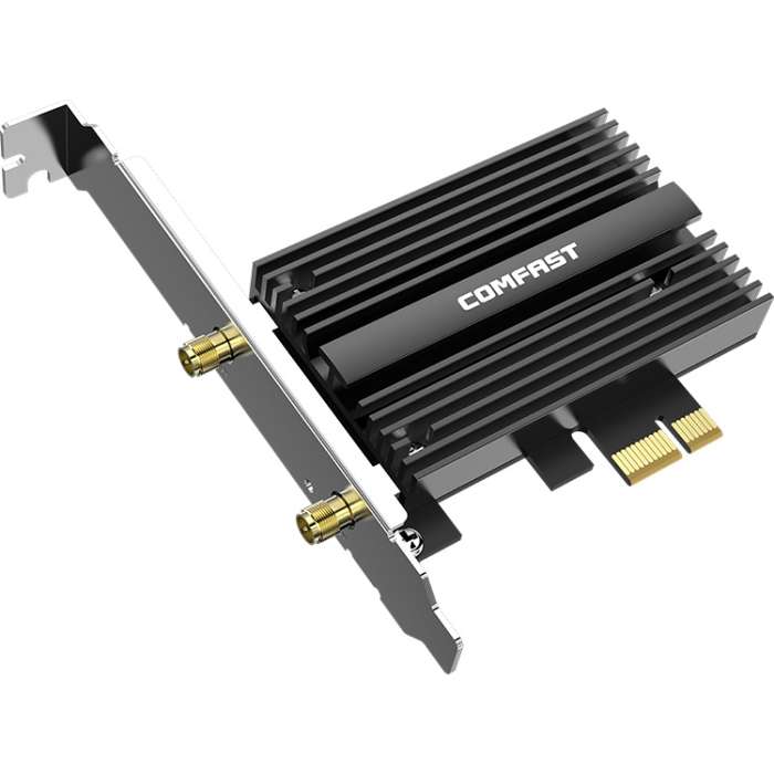 COMFAST Gaming Game 3000Mbps Gigabit Dual-Frequency Wireless Desktop Computer PCIE Wireless Network