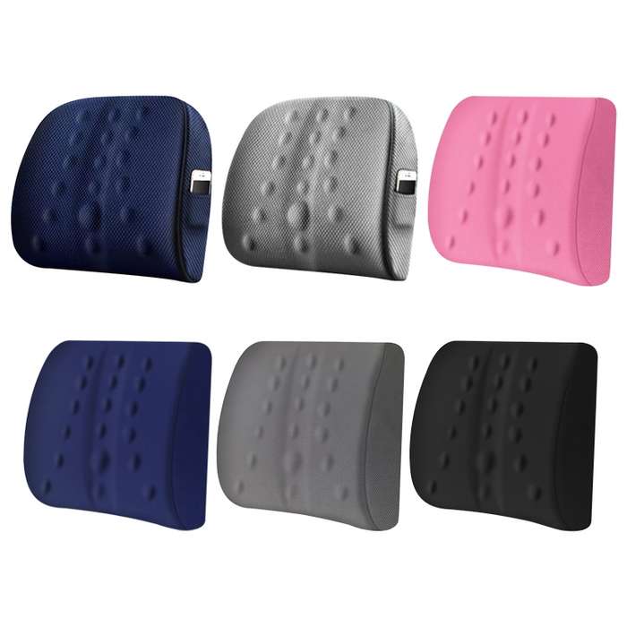 Lumbar Cushion Office Maternity Seat Cushion Car Lumbar Memory Foam Lumbar Pillow,Style: 3D Upgrade
