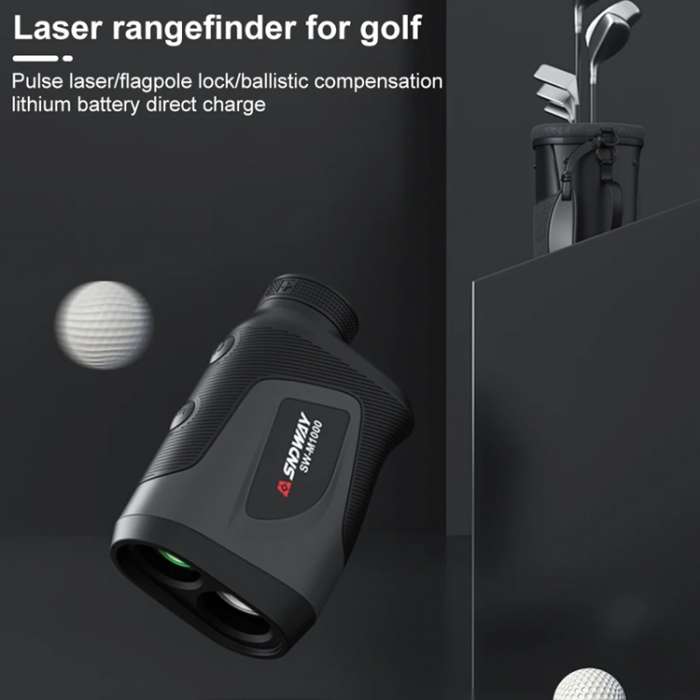 SNDWAY Telescope Golf Rangefinder Handheld Outdoor Altitude Angle Rangefinder, Model: SW-M500 500m