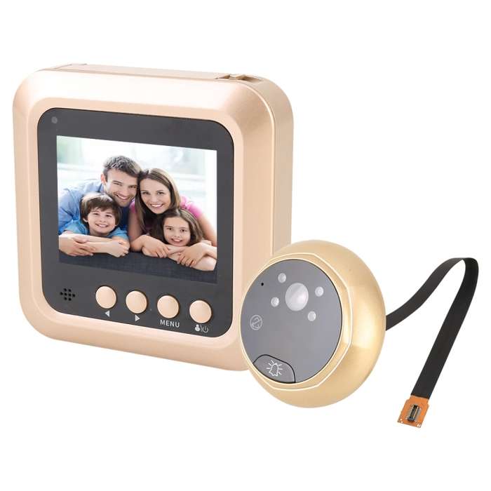 Smart WiFi Video Visual Doorbell, Support Night Vision & Video Message Leaving & Motion Detection &