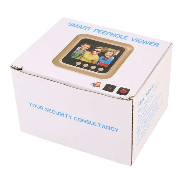 Smart WiFi Video Visual Doorbell, Support Night Vision & Video Message Leaving & Motion Detection &