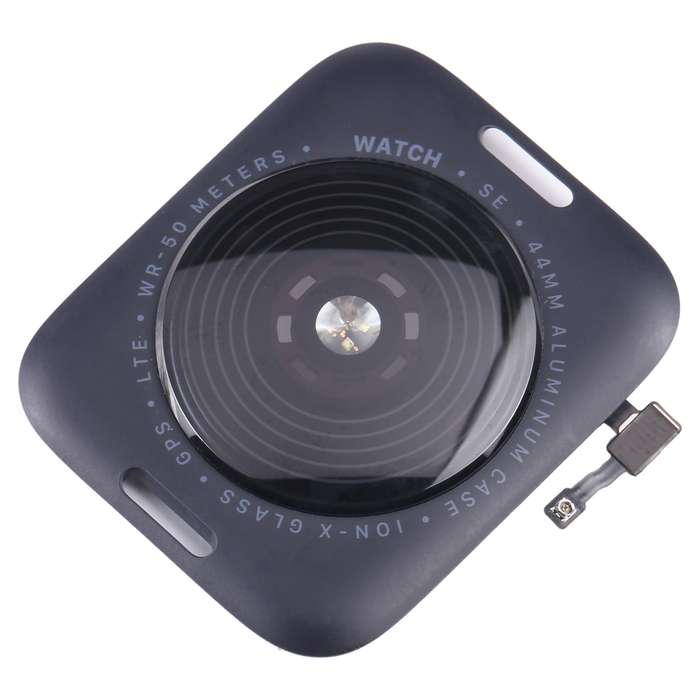 Glass Back Cover With Wireless Charging Coil For Apple Watch Series SE 2022 44mm LTE Edition (Grey)