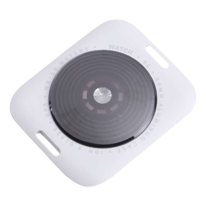 For Apple Watch SE 2022 44mm GPS Edition Rear Housing Glass Cover (Midnight)