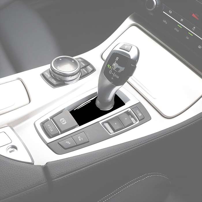 For BMW 5 Series F07 F10 F25 F26 / GT X3 X4 2009-2016 Car Handbrake Below Panel Decorative Sticker,