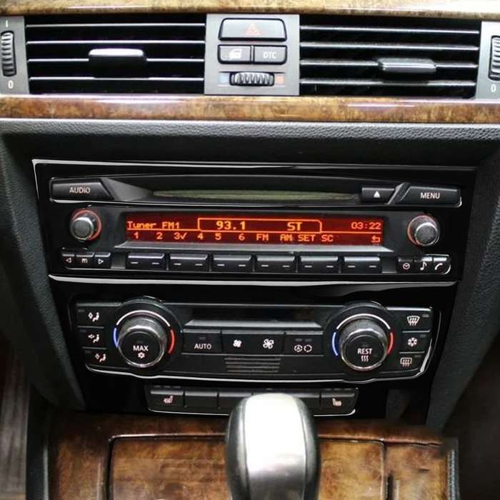 For BMW 3 Series E90/E92 2005-2012 2pcs Car Air Conditioner CD Control Panel Non-navigation with Hol