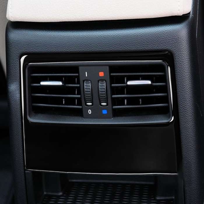 For BMW 3 Series E90/E92 2005-2012 Car Rear Air Vents without Holes Decorative Sticker, Left and Rig