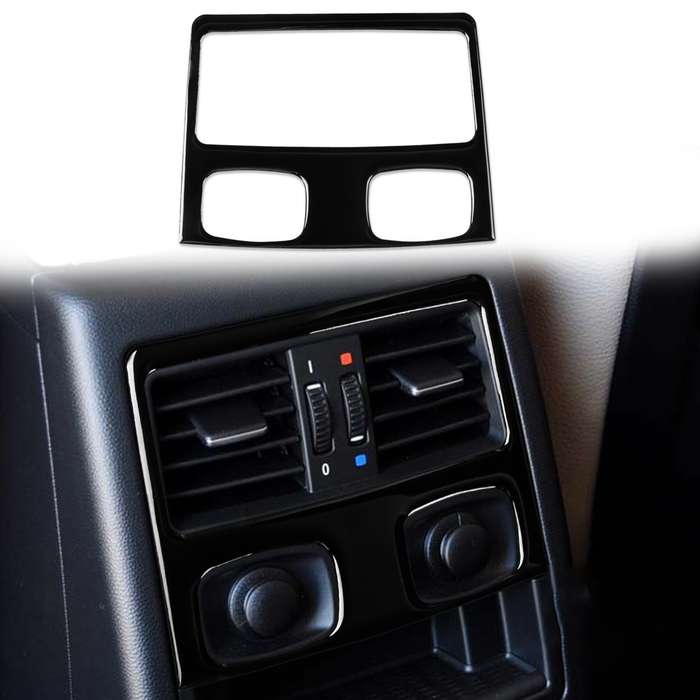 For BMW 3 Series E90/E92 2005-2012 Car Rear Air Vents with Holes Decorative Sticker, Left and Right