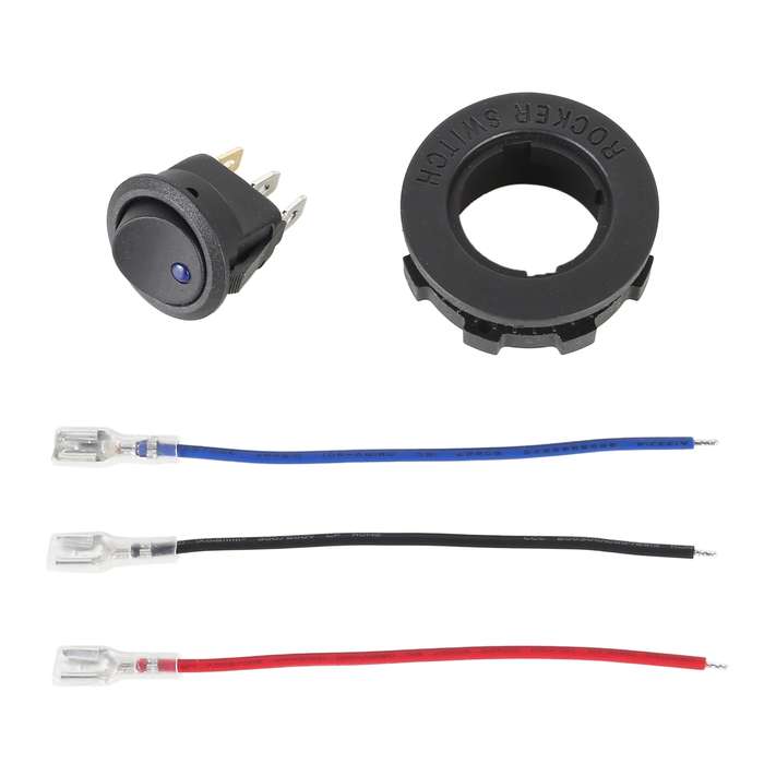 Car / Boat Modified Switch with 11cm Cable (Red Light)