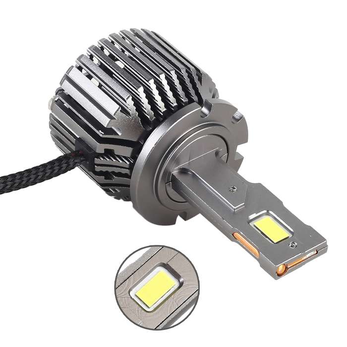 1 Pair D Series D2 Car HID Ballast to LED Headlight DC12V / 35W / 6000K / 4000LM(White Light)