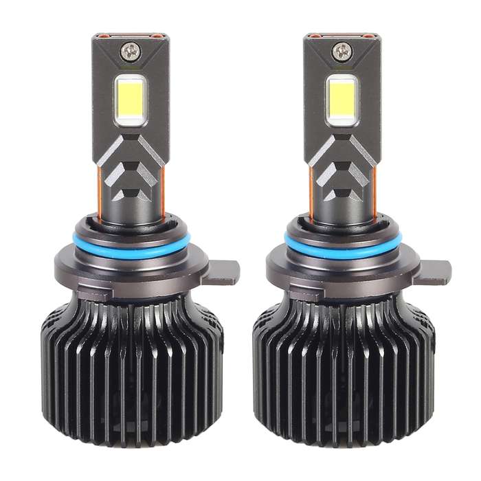 K11 1 Pair 9012 12V / 85W / 6000K / 9000LM Car LED Headlight (White Light)
