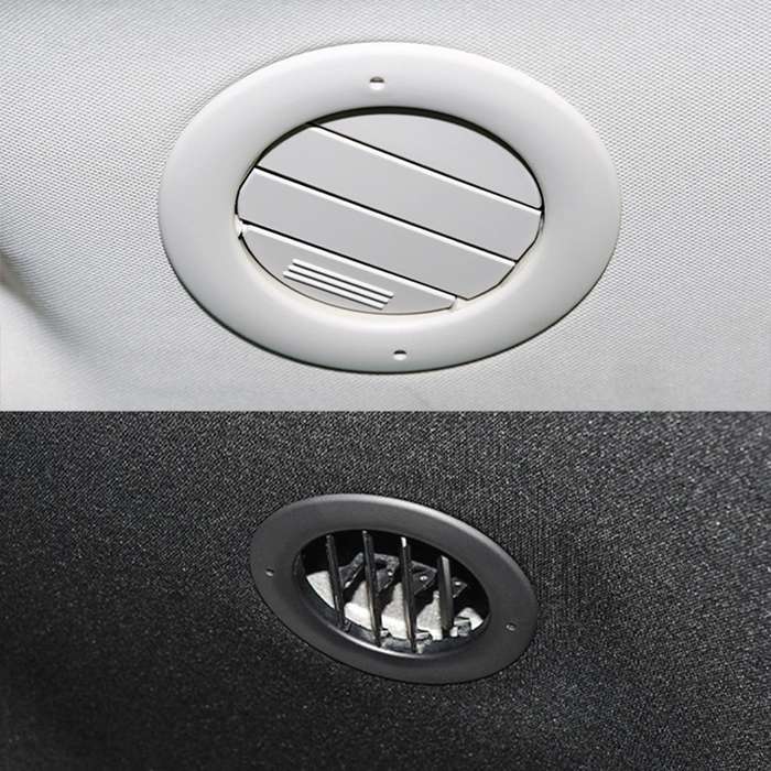 For Ford Edge Left-hand Drive Car Roof Air Conditioner Air Outlet (Beige)