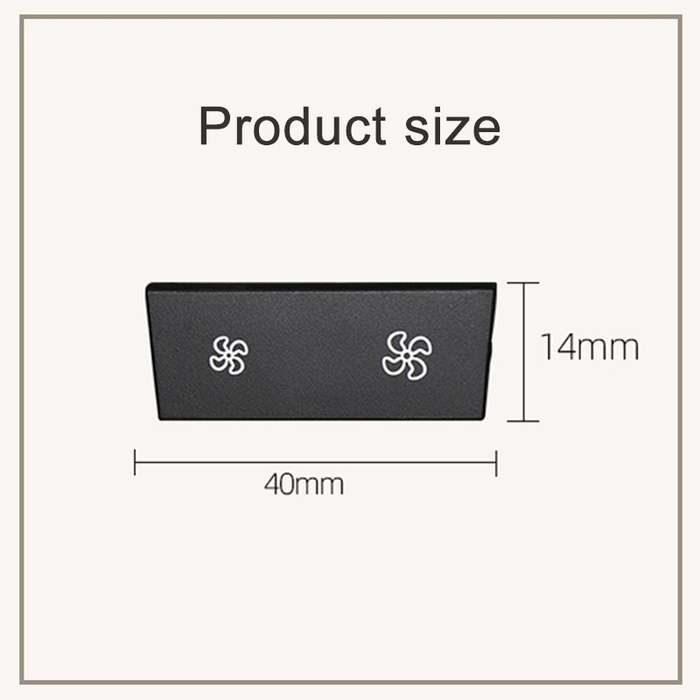 For BMW 3 Series E84 E90 F25 X3 Car Air Conditioner Panel Switch Button Air Volume Key 6411 9344 143