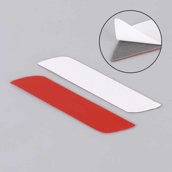 1 Pair Car Racing Development TRD Personalized Aluminum Alloy Decorative Stickers, Size: 11.5 x