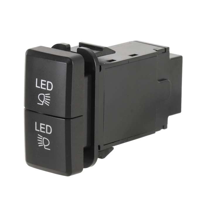 TS-201 For Toyota Car Blue-green Light Large Fog Light Dual Control Switch with Lock