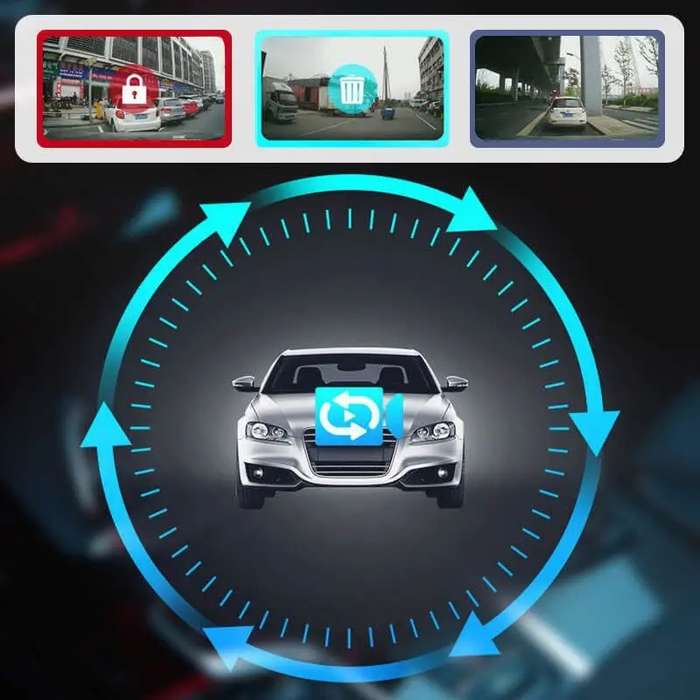 Q3 3 inch Car 1080P HD Single Recording Driving Recorder, Supports Automatic Loop Recording