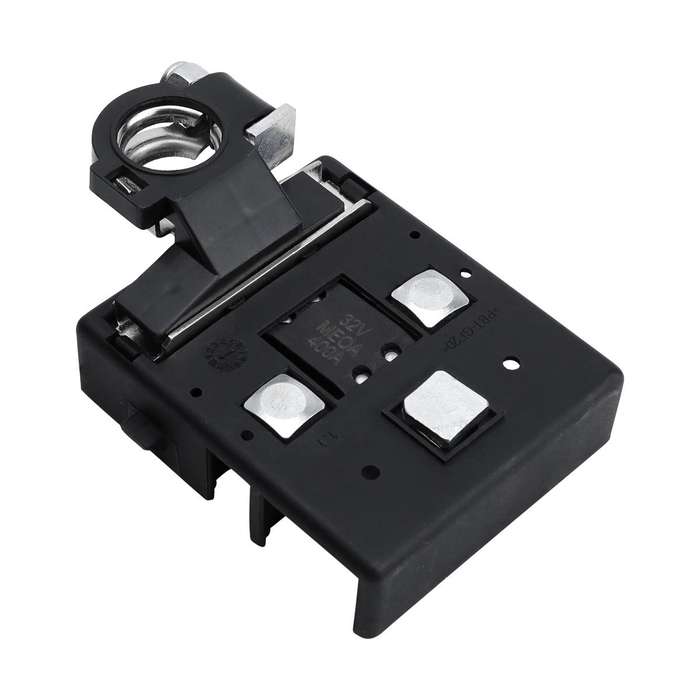 Car Battery Distribution Terminal 32V 400A Quick Release Fused Clamps Connector (Black)