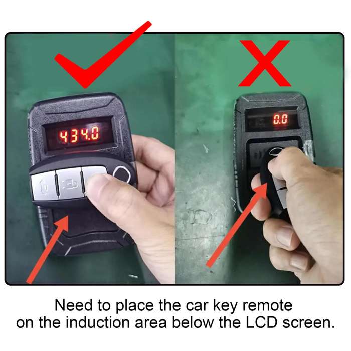 WOYO PL001 Car Remote Control Tester 10-1000MHZ RF IR Infrared Wireless Digital Frequency Tester for