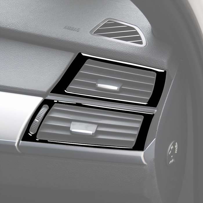 For BMW X5 E70 / X6 E71 2008-2013 Car Side Air Outlet Decorative Sticker, Left and Right Drive Unive