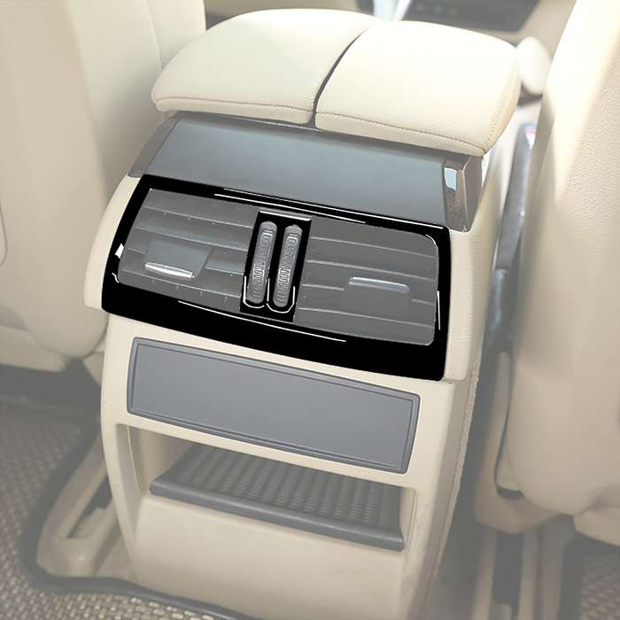 Car Rear Seat Air Vent Type A Decorative Sticker for BMW E70 X5 / E71 X6 2009-2013, Left and Right D
