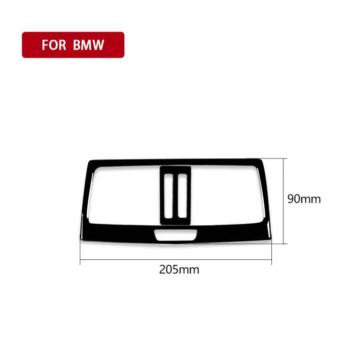 Car Rear Seat Air Vent Type B Decorative Sticker for BMW E70 X5 / E71 X6 2009-2013, Left and Right D