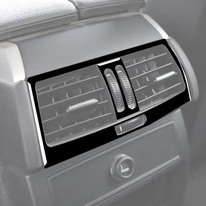 Car Rear Seat Air Vent Type B Decorative Sticker for BMW E70 X5 / E71 X6 2009-2013, Left and Right D