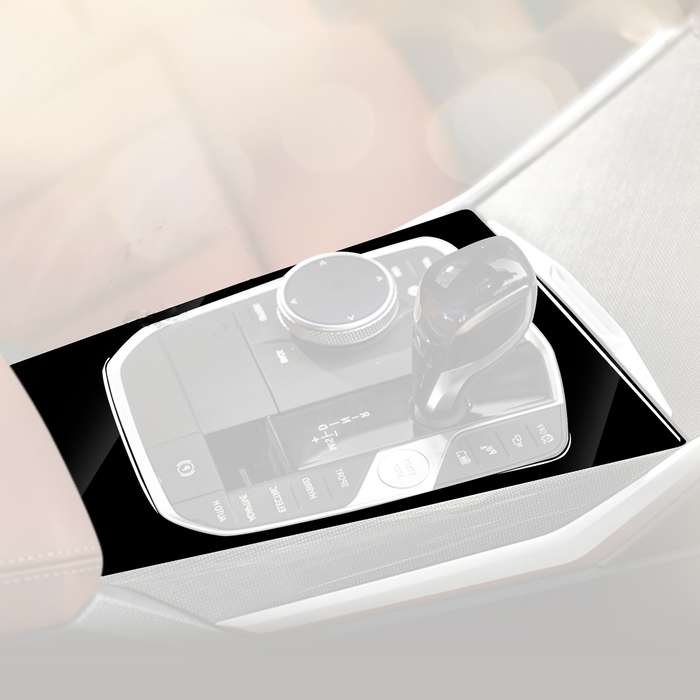 Car Right Drive Gear Panel Decorative Sticker for BMW Series 3 G20 G28 325Li 330d 335 2019-2020(Blac