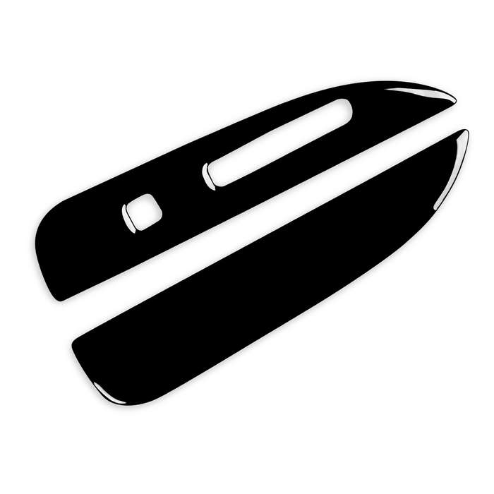 For Ford Mustang 2015-2020 Car Right Drive Gear Shift Pad Decorative Sticker(Black)