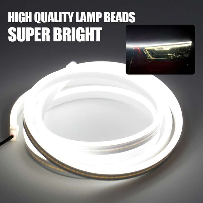 1.8m Car Daytime Running Super Bright Decorative LED Atmosphere Light (Ice Blue Light)