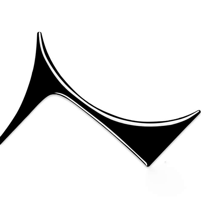 For Nissan 370Z Z34 2009- 5 in 1 Car Gear Cup Holder Panel Decorative Sticker, Left Drive (Black)