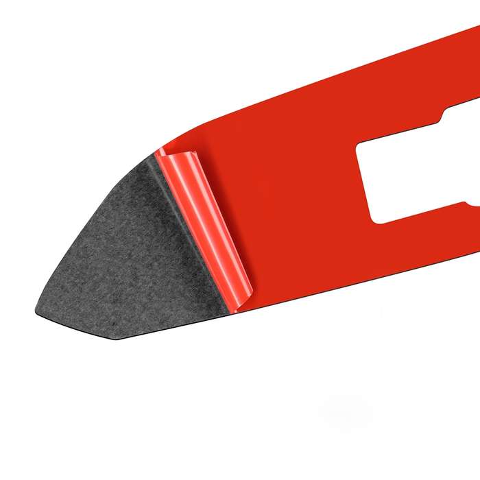 For Ford Mustang 2015-2020 Car Window Lift Decorative Sticker, Left Drive (Black)