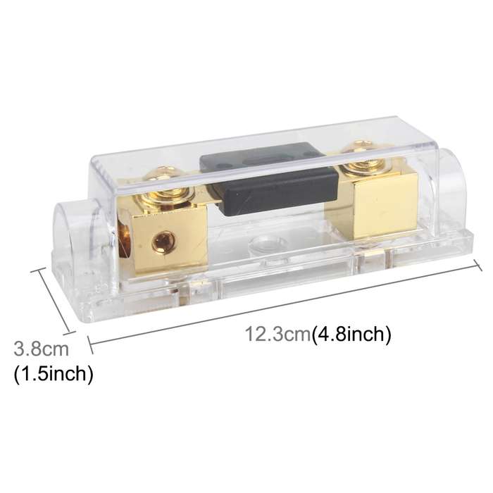Car Audio Fuse Holder Insurance 100A Car Audio Fuse Holder Car Auto Fuse Holder Blade Fuse Holder