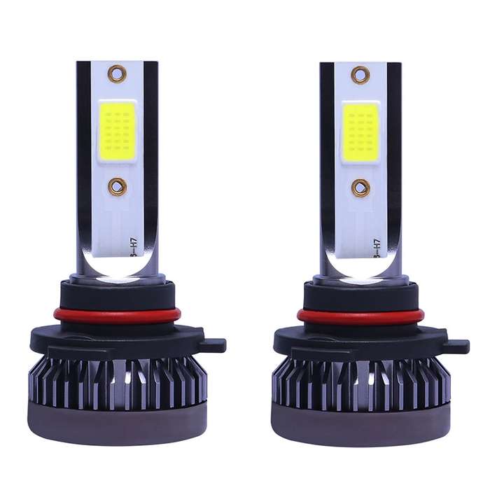 2 PCS 9006 DC9-36V / 36W / 3000K / 6000LM IP68 Car / Motorcycle Mini COB LED Headlight Lamps / Fog L