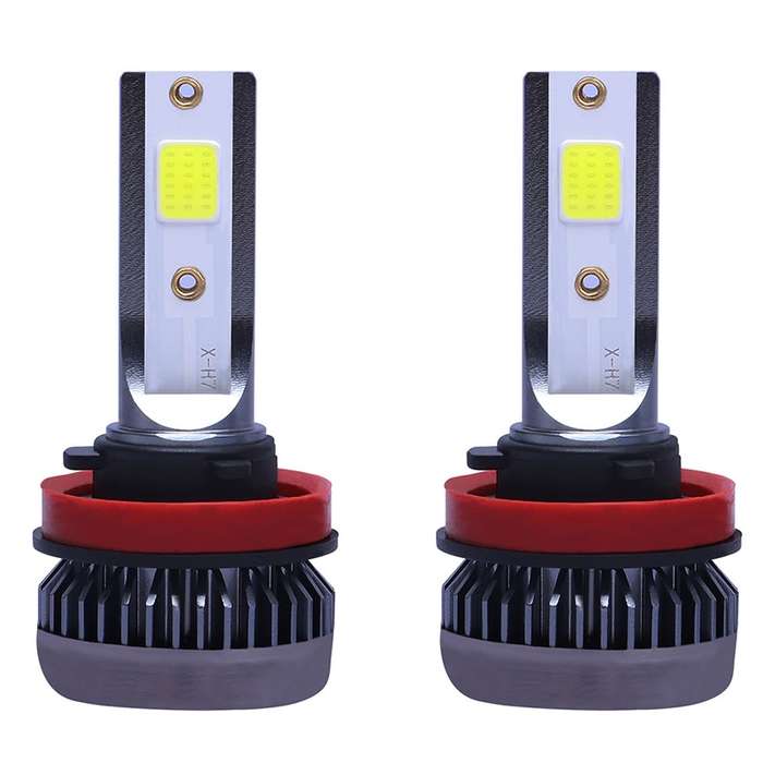 2 PCS H11 DC9-36V / 36W / 3000K / 6000LM IP68 Car / Motorcycle Mini COB LED Headlight Lamps / Fog Li
