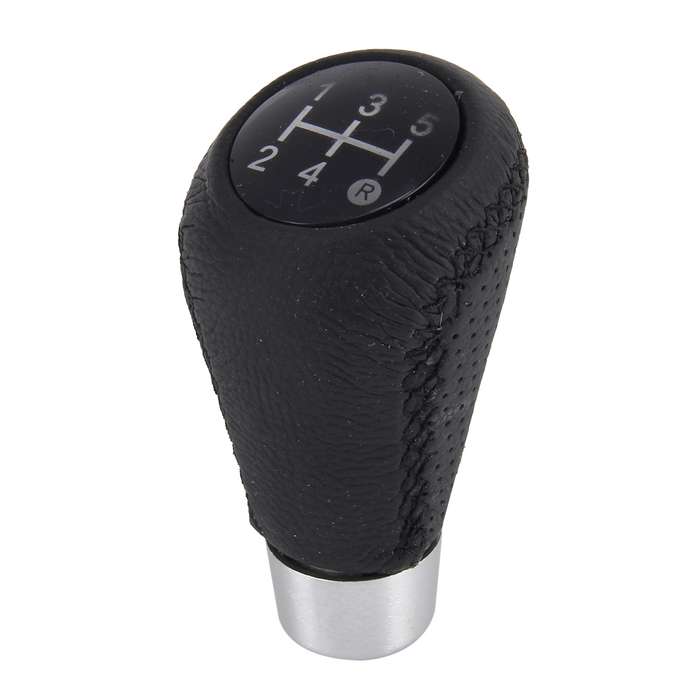 Universal 5-Speed Manual Shift Knob Manual Gear Shift Knob Stick Head Fit for All Car(Red)